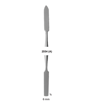 اسپاتول محکمه  6.0mm جویا(2554) IRC:393342182667985  LOT:1516