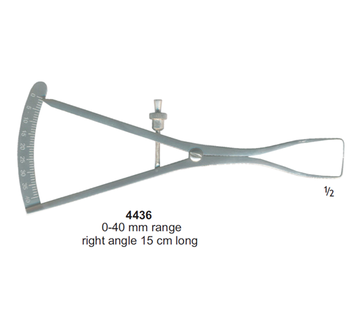 Bone Caliper ،0-40mm ،Right Angled 15 جویا(4436)