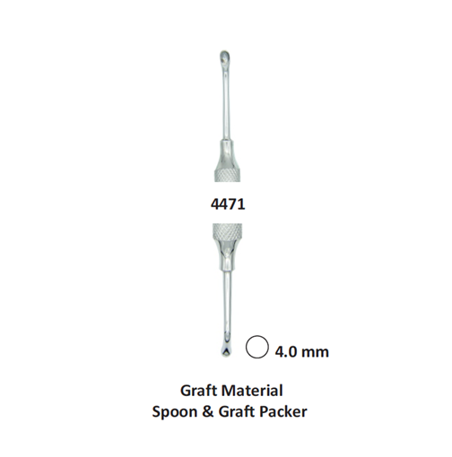 4 Graft Material Spoon & Graft PACKER جویا (4471)