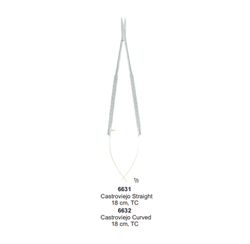 قیچی (CASOVIJO Straight (18 cm TC جویا (6631) LOT:1562