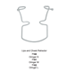 (Orringer Retractor (medium جویا (7161)  LOT:1303-7161