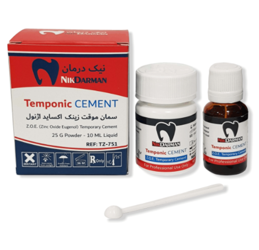 سمان موقت Temponic Cement  (زونالین) نیک درمان
