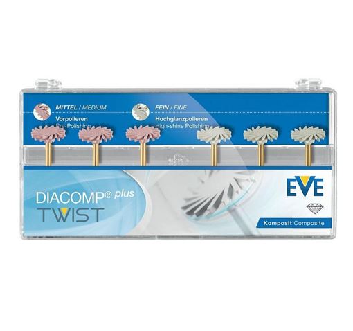 کیت دیسک سیلیکونی  کامپوزیت خورشیدی 6 عددی کوچک DIACOMP PLUS TWIST 11 MIX RA EVE