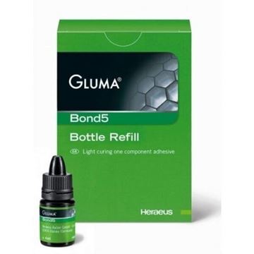 تصویر باندینگ  4 میلی نسل 5 کولزر Bond5 Bottle Rrfill 4ML GLUMA