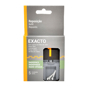 پین پست نوری کونیکال 5 عددی تک سایز 1 آنجلوس Exacto Translucent-Refill