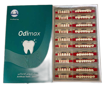 تصویر دندان مصنوعی 28 عددی اودیمکس  ODIMAX A1/Z20