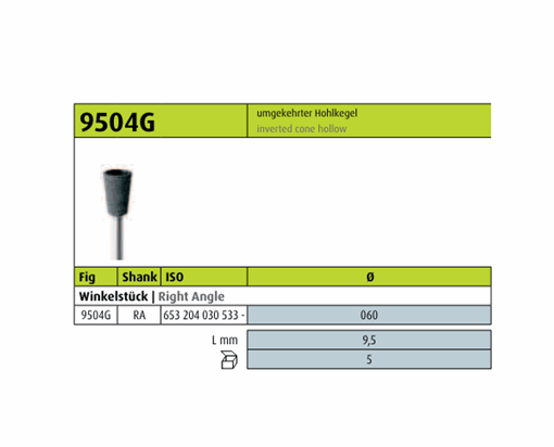 تصویر  مولت پرداخت تک عددی (در بسته های 5 عددی میباشد) جوتا  9504G.RA.60