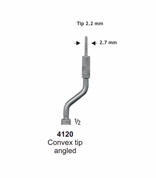 تصویر BONE SPREADER ،Convex Curved  جویا (4120)