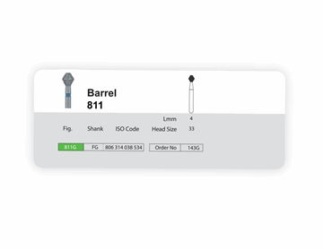 تصویر فرز الماسی تک عددی سانی  Blue Diamond BARREL 811