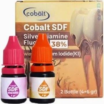 تصویر محلول سیلور دی آمین فلوراید 38%  COBALT SILVER DIAMINE FLUORIDE