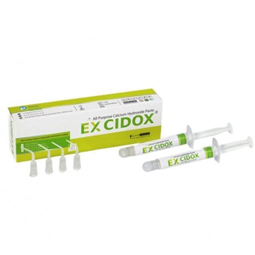 تصویر  خمیر کلسیم هیدروکساید 3*2 میل پارلا excidox