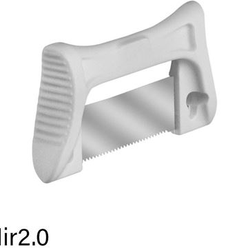 تصویر نوار ساینده بین دندانی + کمان پلاستیکی میکرودنت MiCRODONT MIR2.0