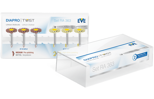 تصویر  کیت سیلیکونی لیتیوم دیسیلیکات 6عددی  EVE (9092)
