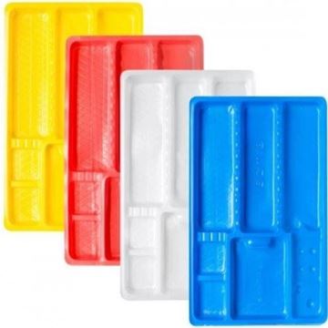 تصویر سینی رنگی یکبارمصرف سانترال FT