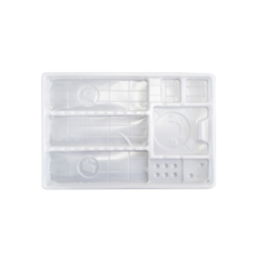 تصویر  سینی سفید یکبارمصرف سانترال  FT