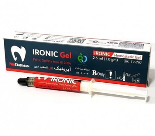 تصویر  ژل انعقاد خون 3 گرمی آلومینیوم کلراید (همونیک) HEMONIC Gel نیک درمان