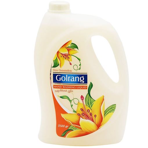 تصویر  مایع دستشویی صدفی (کرمی) 3750گرمی لیتری گلرنگ