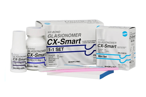 تصویر  سیمان گلاس آینومر لوتینگ (بزرگ) 45 گرم پودر 30گرم مایع (تاریخ 2028/03) شوفو ژاپن CX_SMART