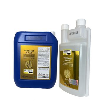 تصویر محلول ضد عفونی کننده ابزار  ونتی سپت ام پلاس یک لیتری