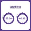 تصویر  کمپوزیت 4گرمی میکروهیبرید سولافیل رنگ SOLAFIL M90